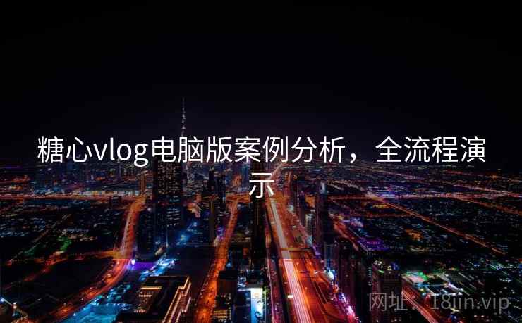 糖心vlog电脑版案例分析，全流程演示